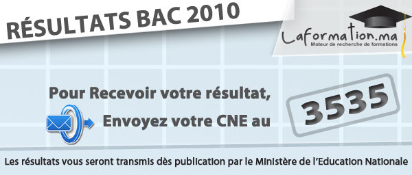 Résultats Bac 2010