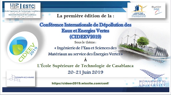 EST Casablanca accueillera la Conférence Internationale de Dépollution des Eaux et Energies Vertes