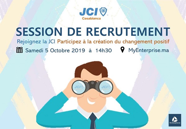 JCI Casablanca organise une Session de recrutement 