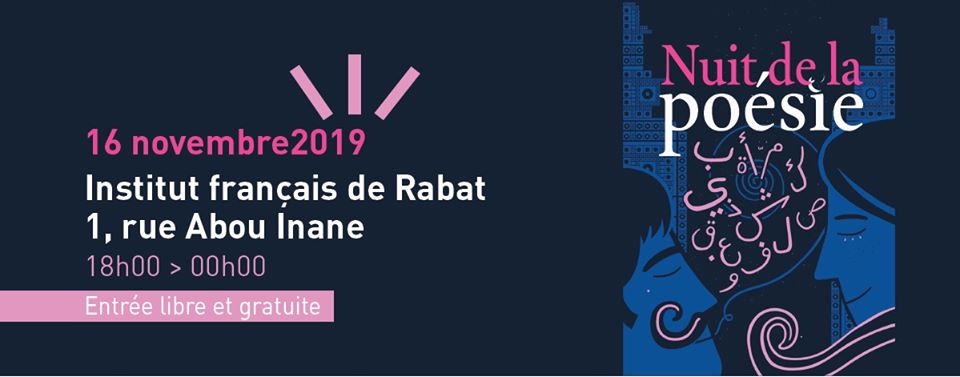 L'nstitut français de Rabat organise la nuit de la poésie 2019