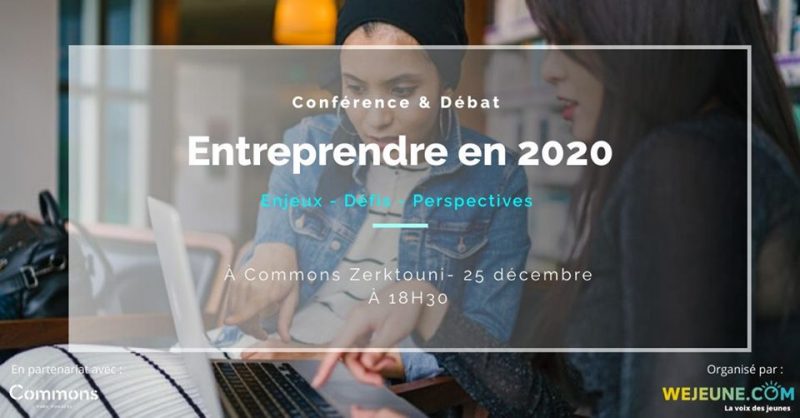 Entreprendre en 2020 : Enjeux – Défis – Perspectives 