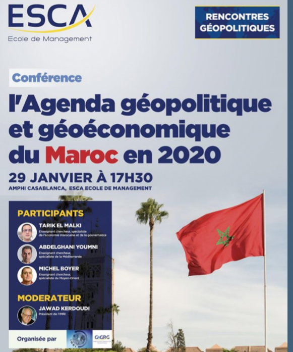 L'ESCA organise une conférence le 29 janvier Laformation.ma