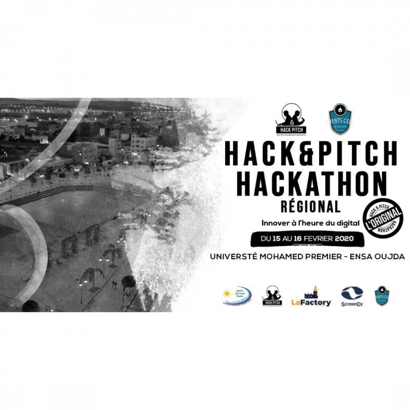 Hack&pitch Hackathon ENSAO – ENSA Oujda