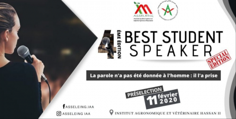 Best Student Speaker – IAV