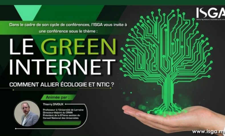 Conférence sur le Green Internet – ISGA Rabat