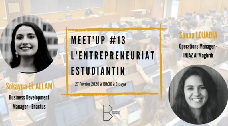 L’entrepreneuriat estudiantin – Bidaya