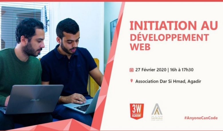 Initiation Gratuite au Développement WEB – 3W Academy Maroc