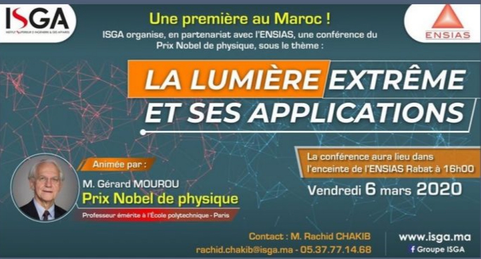 Prix Nobel de Physique – ISGA  Laformation.ma