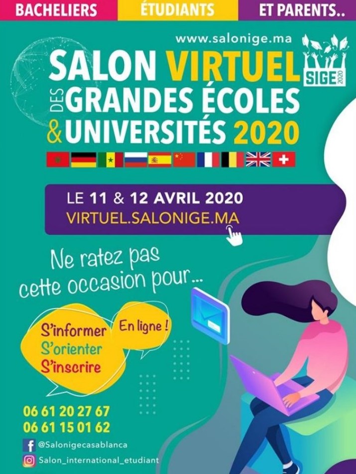 Salon virtuel des grandes écoles & universités -SIGE