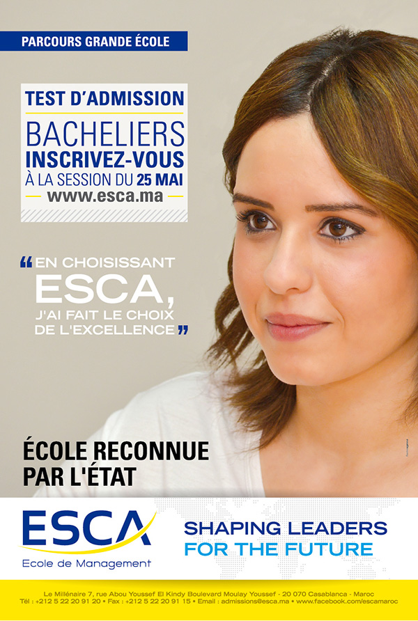 test Esca ecole de management 2017