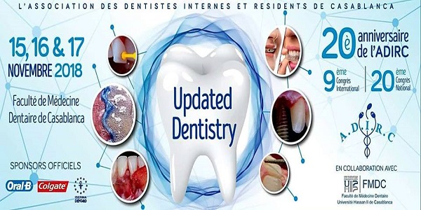 20ème édition du congrès de L’ADIRC-Faculté de Médecine Dentaire de Casablanca