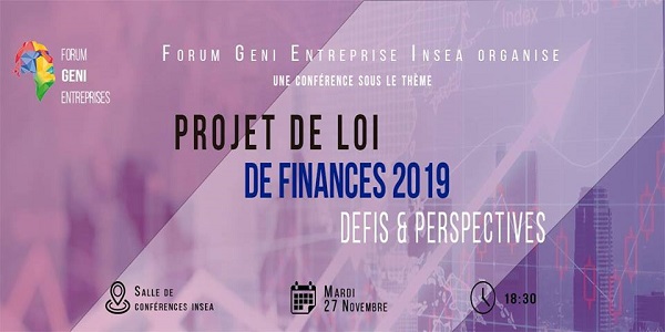 INSEA Rabat organise une conférence le 27 Novembre 2018
