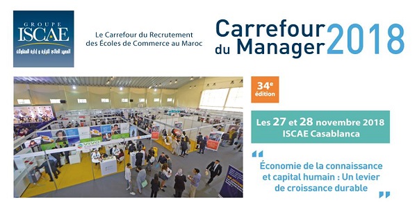 Carrefour du Manager 2018-ISCAE Casablanca  Laformation.ma