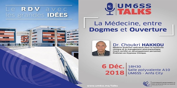  Le rendez-vous avec les grandes idées à l’université Mohammed VI des Sciences de la Santé
