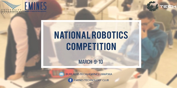  National Robotics Competition à l'UM6P