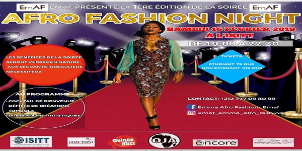ISITT organise  un événement culturel  sous le thème :  Afro Fashion Night