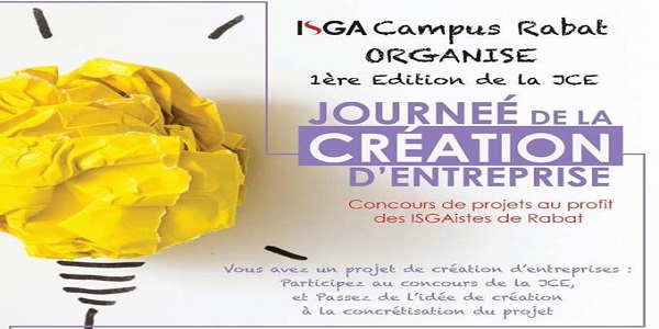 ISGA de Rabat organise la première édition de la journée de création d’entreprise.