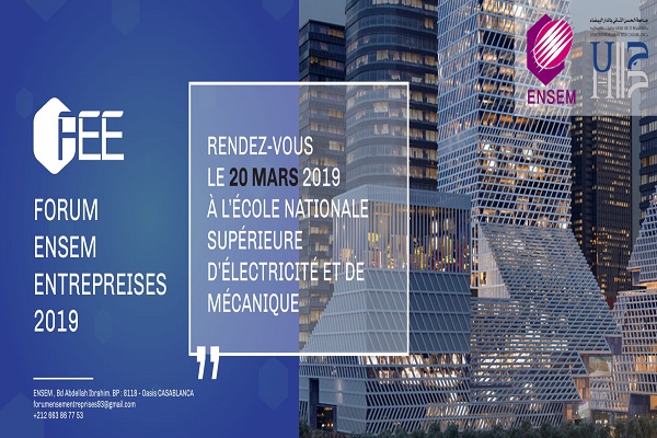 ENSEM Casablanca organise la 26 ème édition de son Forum Entreprises