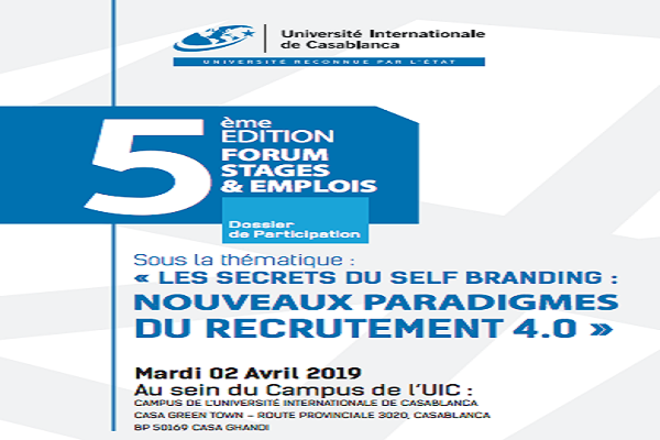 L’UIC organise La 5ème édition du forum stages et emplois 