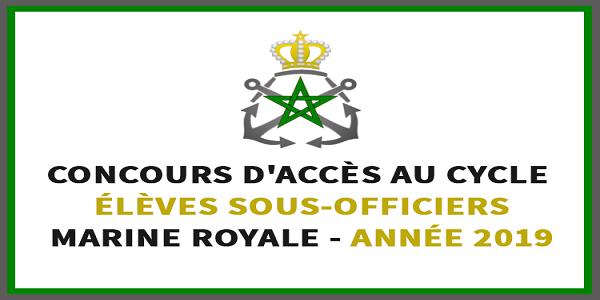 Le concours d’admission au cycle des Élèves Sous-Officiers de la Marine Royale 2019