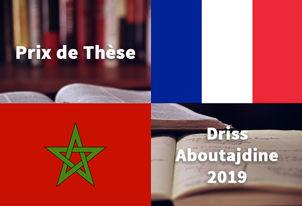  le prix de Thèse Driss Aboutajdine 2019